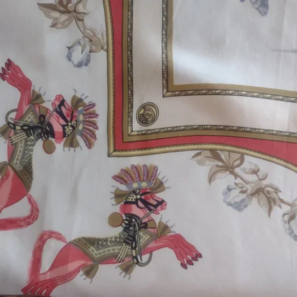 Hermès Silk Scarf Harnais Français 90cm Vintage - Picture 3 of 16